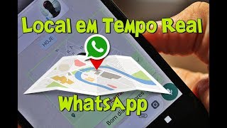 Nova Função WhatsApp Como ATIVAR Compartilhamento de sua Localização em Tempo Real com seus Contatos [upl. by Asilehs]