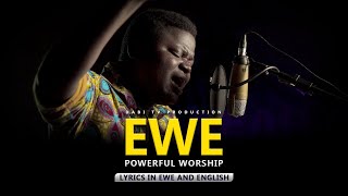 EWE WORSHIP SONGS  LIVE WORSHIP  COURAGE GIDI [upl. by Cormick]