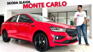 Skoda slavia Monte Carlo Edition review 2024 [upl. by Notreb]