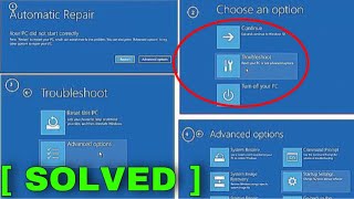 Your PC needs to be repaired Windows 1011  Fix UEFI Wont Boot [upl. by Ntisuj686]