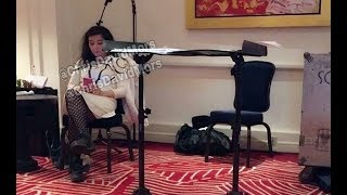 Björk rehearsing prior to her two concerts in Mexico March 2017 [upl. by Blodget]