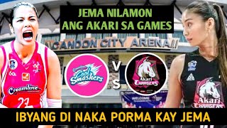 CREAMLINE PINAULANAN NG POWERFUL SPIKE ANG AKARI AKARI NATAMEME SA CREAMLINE 3 SET WIN LANG [upl. by Bbor]