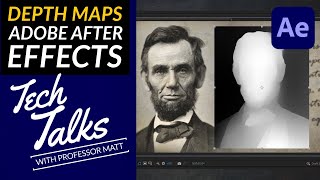 Tech Talks Creating 3D Illusions from 2D Images Depth Maps in Adobe After Effects  Tutorial [upl. by Armyn51]