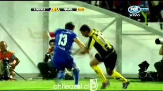 U de Chile 21 Peñarol HD Copa Libertadores 2012 [upl. by Aihtennek]