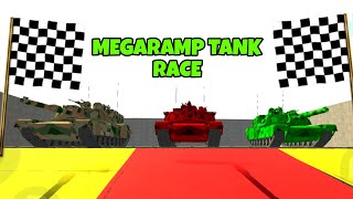 MEGARAMP TANK RACE😯 INDIAN BIKE DRIVING 3D STORIES [upl. by Nemracledairam602]