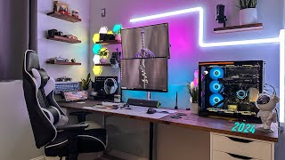 2024 PC Gaming Setup amp Console Gaming Setup Tour [upl. by Prendergast]