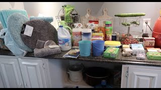 SPRING CLEANING WALMART HAUL OF NEW CLEANING NECESSITIES 42623  Angies Life [upl. by Ejroj]