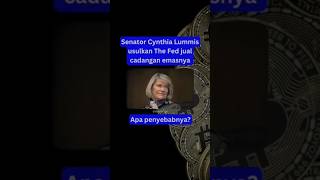 Senator Cynthia Lummis Usulkan The Fet Jual Cadangan Emasnya [upl. by Longan]