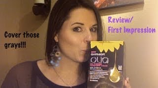 Olia Permanent Hair Color Review  First Impression [upl. by Ydnirb]