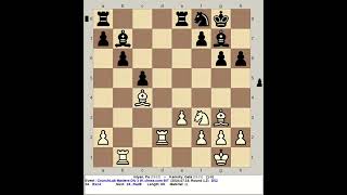 Iniyan Pa vs Kamsky Gata  CrunchLab Masters Chess Div 3 W 2024 chess com INT R1 2 [upl. by Oinotnas939]