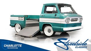 1961 Chevrolet Corvair Rampside Restomod 8934CHA for sale  Charlotte Atlanta Dallas Tampa [upl. by Eiramanit]