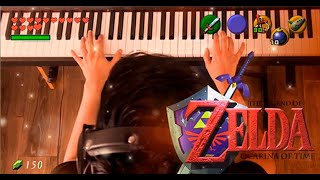 Gerudo Valley Piano Solo  The Legend of Zelda Ocarina of Time [upl. by Pierson]