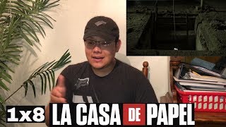 La Casa de Papel 1x8 REACTION  TheJMAZA [upl. by Newnorb481]