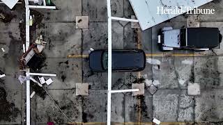 Hurricane Milton aftermath shows Sarasota and Tampa damage on the ground and via drone footage [upl. by Borries818]