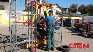 Tyre tripling machine Dublerka COT3 [upl. by Yerg]