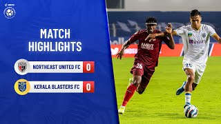 Highlights  NorthEast United FC 00 Kerala Blasters FC  Match 7  Hero ISL 202122 [upl. by Rondi791]