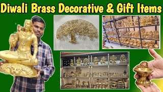 Brass home Decors  లైఫ్ టైం గుర్తుండిపోయే Gifts  Idols  Pooja Items  Kitchen Appliances shop [upl. by Ojybbob]