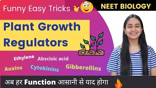 Super Easy Tricks to Learn All PLANT HORMONES Functions  NEET BIOLOGY [upl. by Polak]