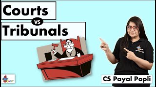 What is the difference between COURTS amp TRIBUNALS  What are TRIBUNALS  Courts vs Tribunals [upl. by Ahtamat549]