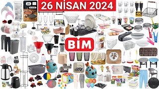 BİM 26 NİSAN 2024  MUTFAK EV GEREÇLERİ  BİM İNDİRİMLERİ  BİM KAMPANYA  Bim Aktüel [upl. by Nettie15]