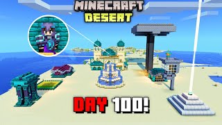 I survived 100 days in desert only World 😥Hindi [upl. by Uria]