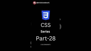 CSS SERIES PART  28  CSS COLOR GRADIENT [upl. by Jarrad]