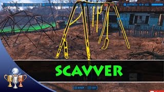 Fallouts 4  Scavver Trophy amp Achievement How to Quickly Gather 1000 Resources [upl. by Ynohtnaeoj]