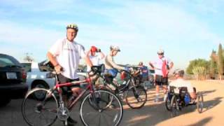 Upper Santa Ana River Trail  Group Ride filmed from my recumbent trike [upl. by Wehtam]