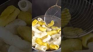 Crispy Finger Chaat ASMRshorts asmr youtubeshorts viralvideo chaat food shortsvideo [upl. by Zere]