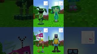 INSIDE OUT 2 vs POPPY PLAYIME vs TADC vs INDIGO PARK in MINECRAFT minecraft insideout [upl. by Clarissa]