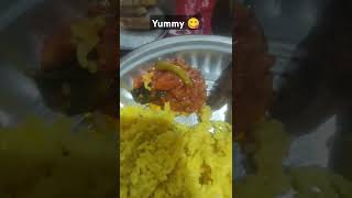 Lunch time 🍽️ khichdi tamatar chutney seekh kabab made me sorts viralfood lunch subscribe [upl. by Dwinnell]