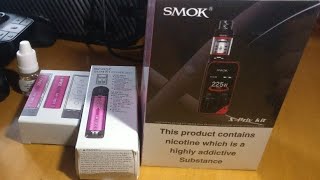 Smok xpriv kit amp tfv12 prince kit Efest charger efest batteryAMAZON [upl. by Lemkul743]