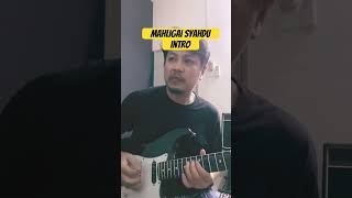 Hattan Mahligai Syahdu Intro guitar yngwiemalmsteen guitarmusic guitarcover guitarist [upl. by Deeas356]