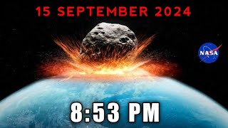 ALERT Largest asteroid is heading towards earth । 15 september 2024 asteroid। asteroid 2024 [upl. by Eleynad]