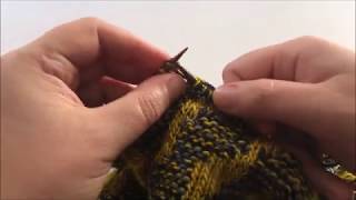 How to knit marlisle colourwork in the round [upl. by Haukom77]