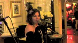 Great Gatsby Jazz Band playing Roaring 20s Birthday Party in Los Angeles Speakeasy [upl. by Iraam]