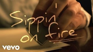 Florida Georgia Line  Sippin’ On Fire Lyric Video [upl. by Flori]