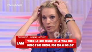 Habla Yanina Latorre en LAM luego de la infiltración de chats de Diego Latorre  14617 [upl. by Morna269]