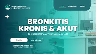 Bronkitis Kronis amp Akut  FM22B [upl. by Roseline]