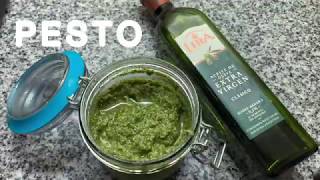 Salsa Pesto con Almendras [upl. by Glendon]