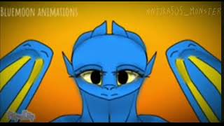 TrianglesAnimation memeFake collab bluemoonanimations2650 [upl. by Assilat990]