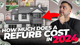 How Much Does It Cost To Refurbish A House 2024  UK Property  Ste Hamilton [upl. by Mallorie]