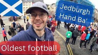 Jedburgh Hand Ba’  the worlds oldest regular sporting contest between the same two teams [upl. by Harvison541]