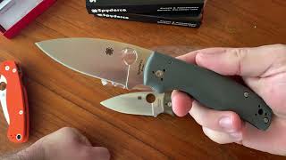 Unboxing Blade Ops exclusive Spyderco Shaman Elmax [upl. by Amos]