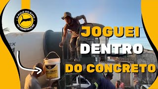 Joguei 30 baldes no caminhão de concreto [upl. by Annoled]