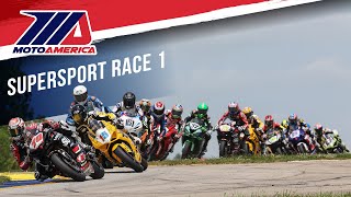 Supersport Race 1 at Road Atlanta 2024  FULL RACE  MotoAmerica [upl. by Peterson]