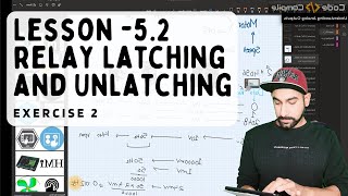 Lesson 52  Relay Latching and Unlatching Exercise 2 Hindi [upl. by Cutcheon]