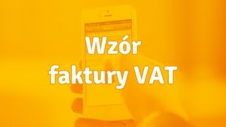 Wzór faktury VAT  jak stworzyć wzór faktury [upl. by Bonita]