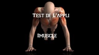 Test application smartphone Imuscle [upl. by Jahdai]