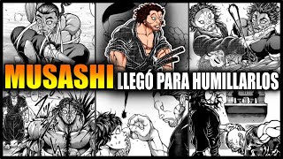 MUSASHI MIYAMOTO LLEGÓ PARA HUMILLAR A LOS PERSONAJES DE BAKI TODOS SUS COMBATES EN BAKI DOU [upl. by Neila]